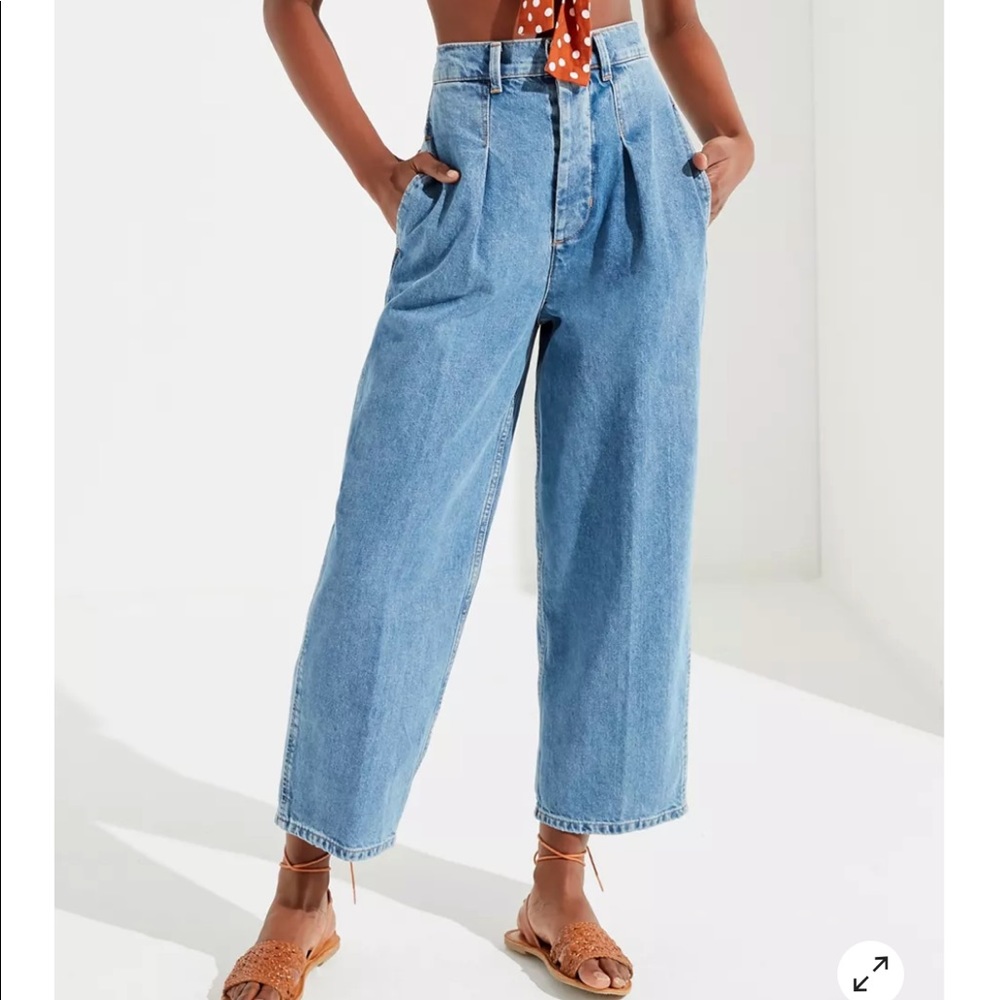 BDG Wide Leg High Waisted Jeans